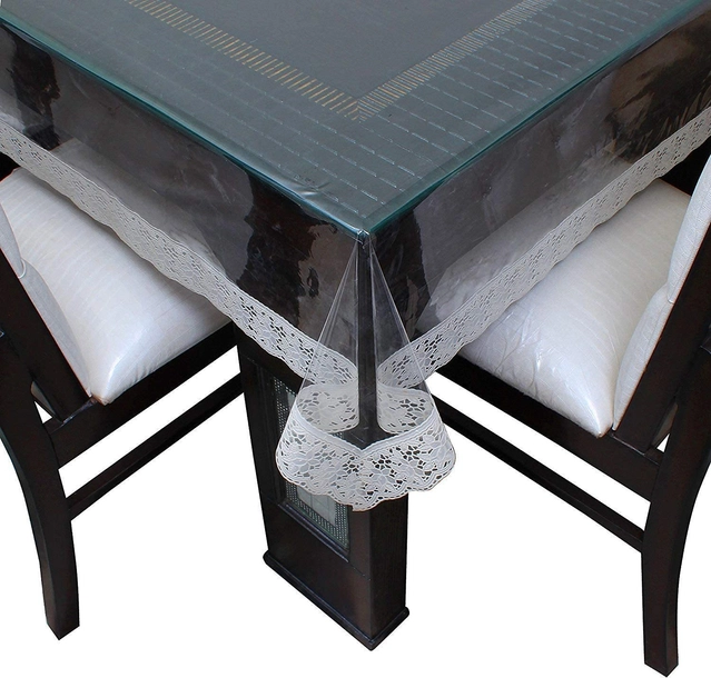 PVC Printed Table Cover (Multicolor, 40x60 inches)