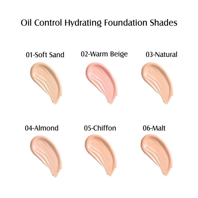 Glam21 Oil Control Hydrating Foundation (Natural, 40 g)