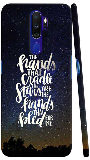 RACHITS HANDICRAFTS Back Cover for Oppo A9 2020, Oppo A5 2020 (RH-5278)
