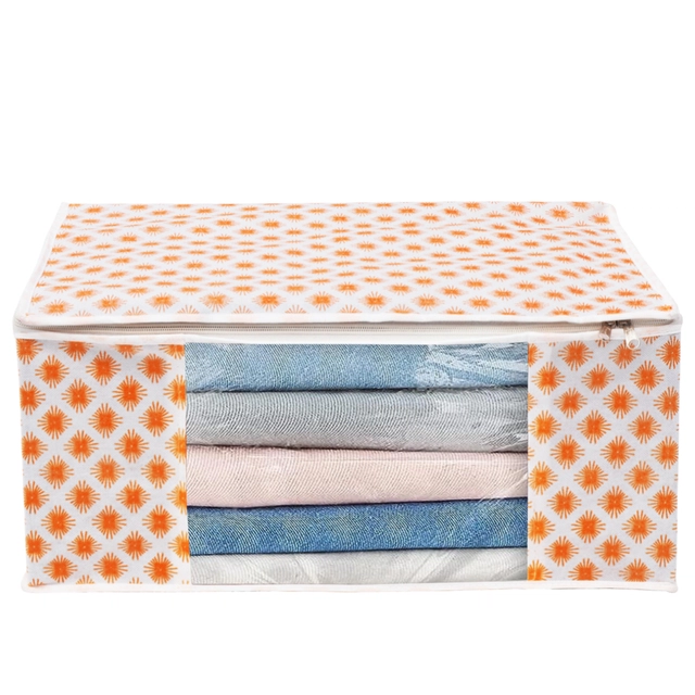 Non-Woven Clothes Covers (Multicolor) (Pack of  1)