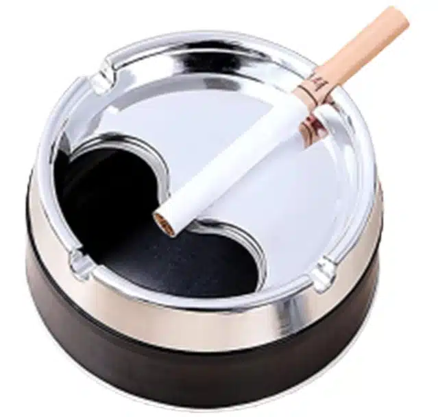 Stainless Steel Ashtrays (Assorted, Pack of 2)