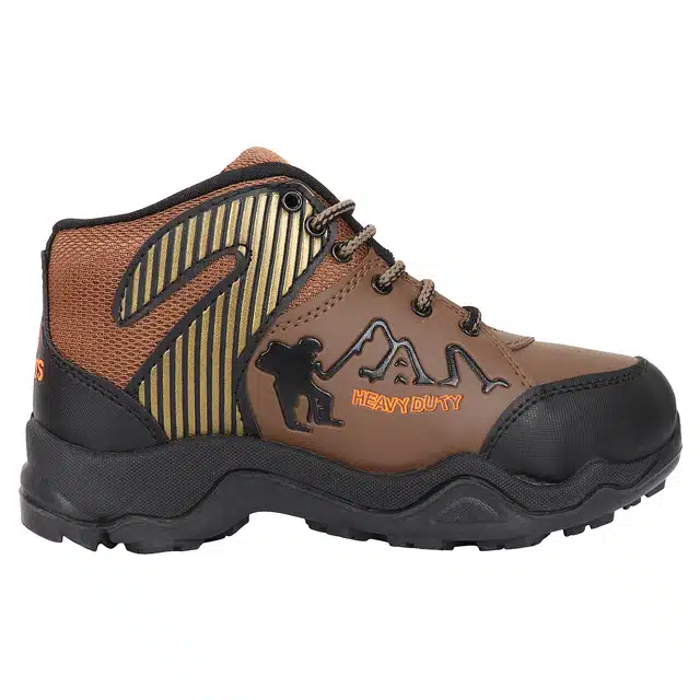 Men's Trekking Shoes (Brown, 7) (VI-638)