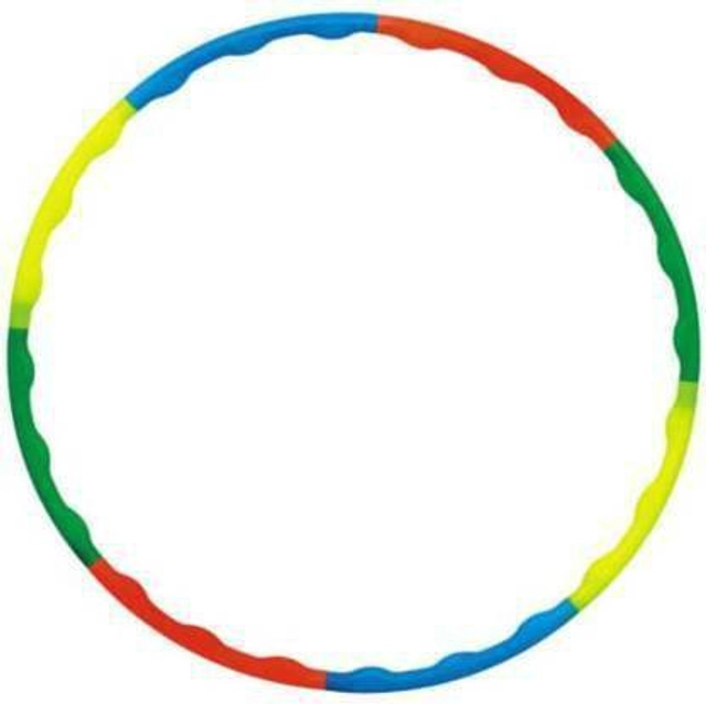 Adjustable Plastic Hula Hoop Ring Set for Kid (Multicolor, Set of 1)