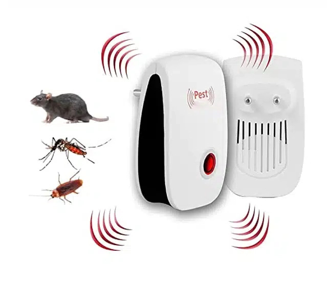 MAGIC PLUS Ultrasonic Pest Repeller (Multicolor, Pack of 1)