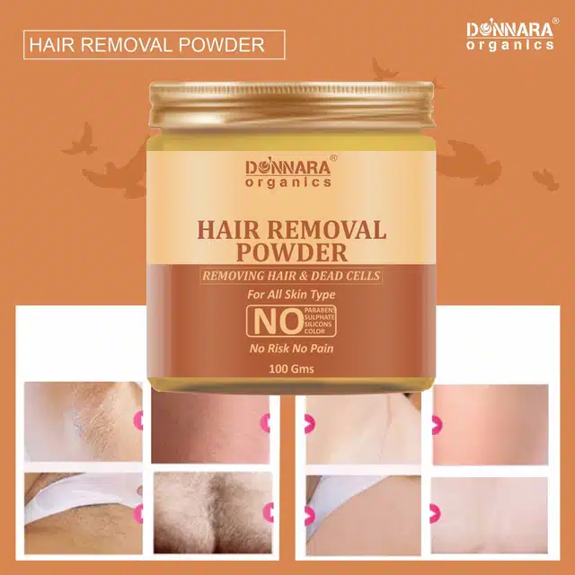 Donnara Organics Natural Hair Removing Wax Powder (150 g)