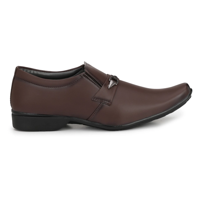 Formal Shoes for Men (Brown, 6)