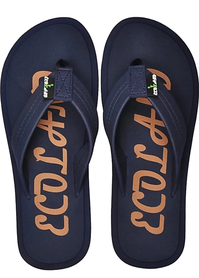 Slippers for Men (Navy Blue, 6)