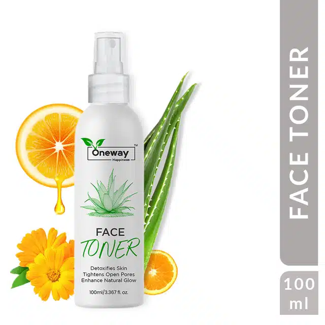 Oneway Happiness Aloe Vera Face Toner (100 ml)