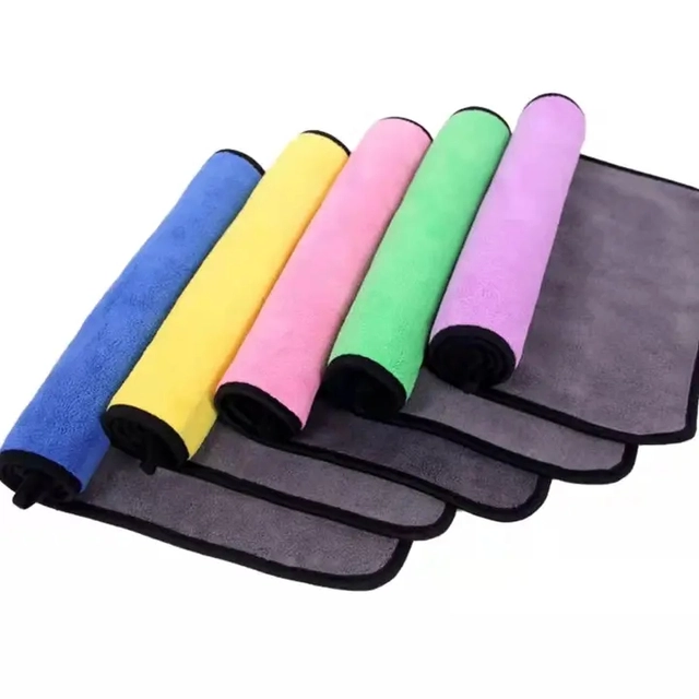 Neekshaa Microfiber Towel (Multicolor, 40x40 cm, Pack of 5)