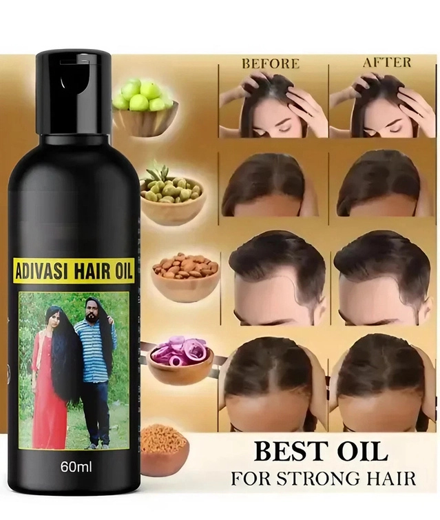 Adivasi Best Ayurvedic Herbal Hair Oil 60 ml