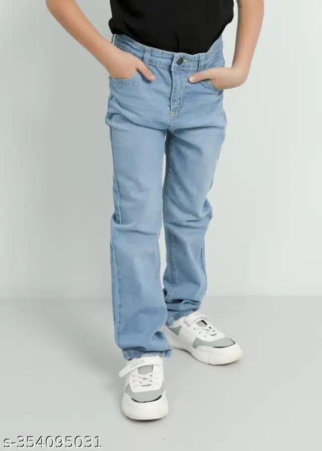 Jeans for Boys (Light Blue, 8-9 Years)