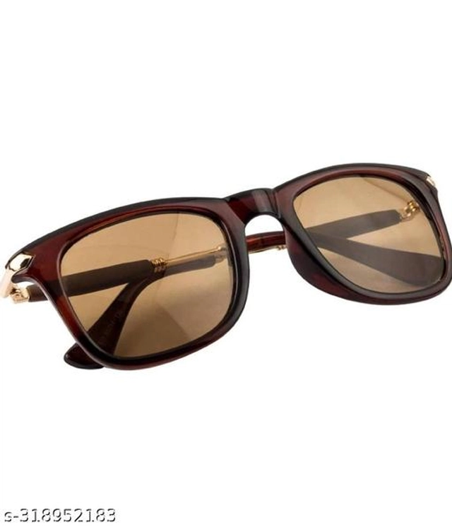 UV Protected Sunglasses for Men & Women (Brown)