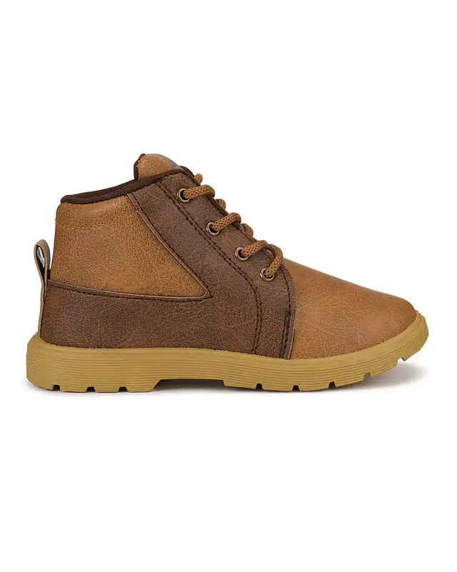 Boots for Boys (Brown, 12C) (VI-656)