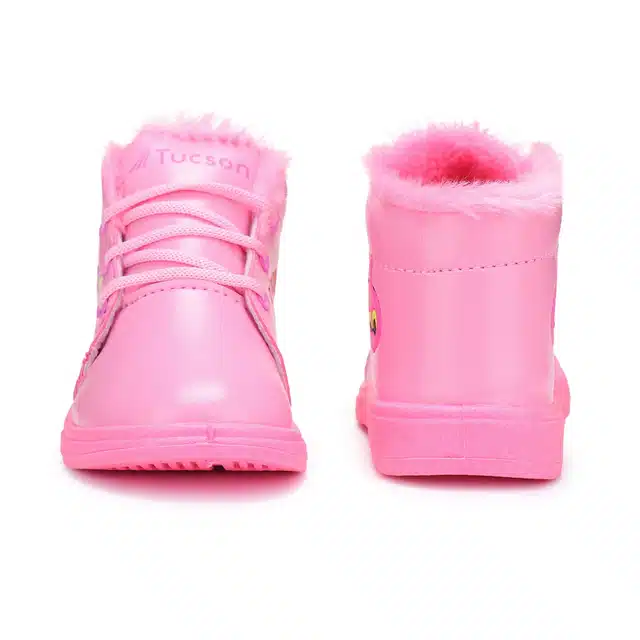 Boots for Girls (Pink, 7C)