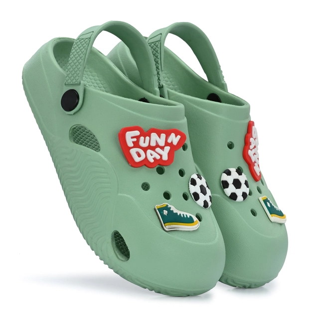 Clogs for Boys (Olive, 1)