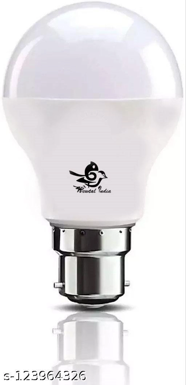 Newtal India LED Bulb (White, 9 W) (Pack of 10)