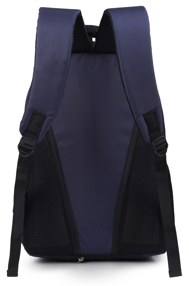 Polyester Backpack for Men & Women (Navy Blue)