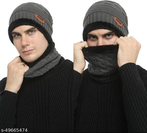 Woolen Neck Warmer for Men & Women (Multicolor)