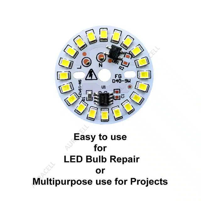 LED DOB Light Material (9 W, Pack of 10)