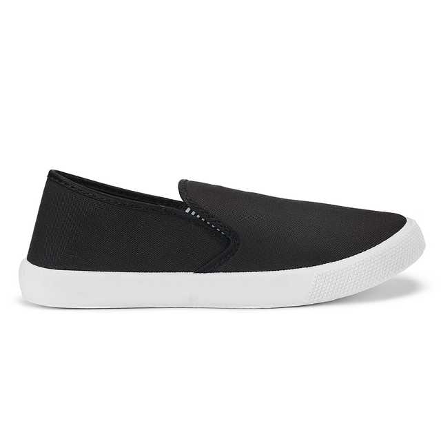 Casual Shoes for Kids (Black, 11C) (A66)