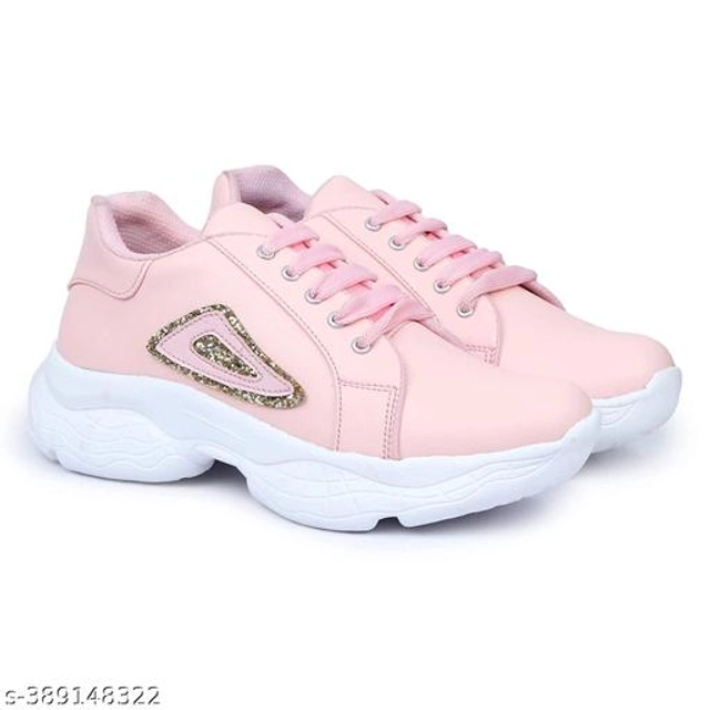 Casual Shoes for Women (Pink, 3)