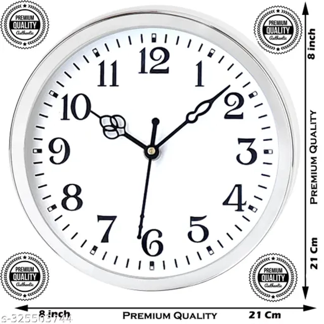 Premium Quality Analog White Wall Clock