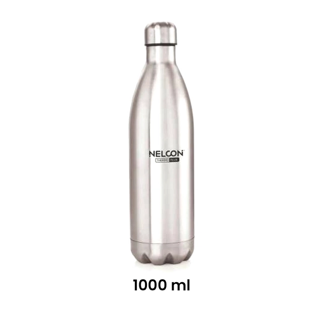 NELCON Double Wall Thermo Plus Cola Flask (1000 ml, Pack of 1)