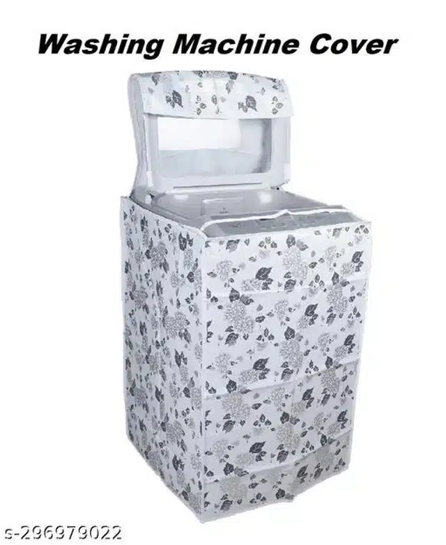 Polyester Washing Machine Cover (Multicolor)