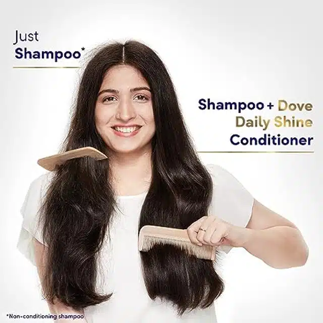 Dove Daily Shine Detangling Conditioner 175 ml