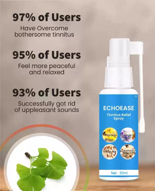 Echoease Tinnitus Relief Spray (30 ml)