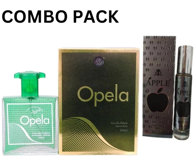 Combo of DSP Opela (100 ml) & Apple (20 ml) Perfume for Men & Women (Set of 2)