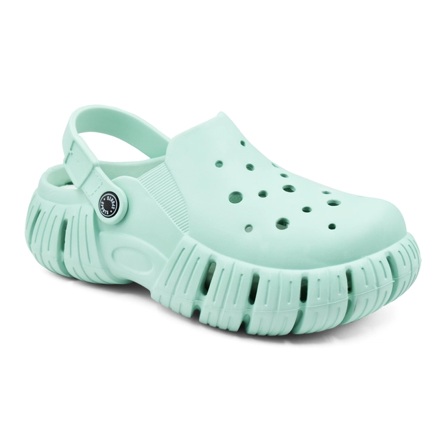 Clogs for Women (Sea Green, 5)