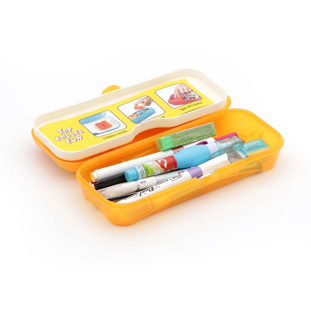 PRATAP Pencil Box204 Rolling Box (Pack of 1)