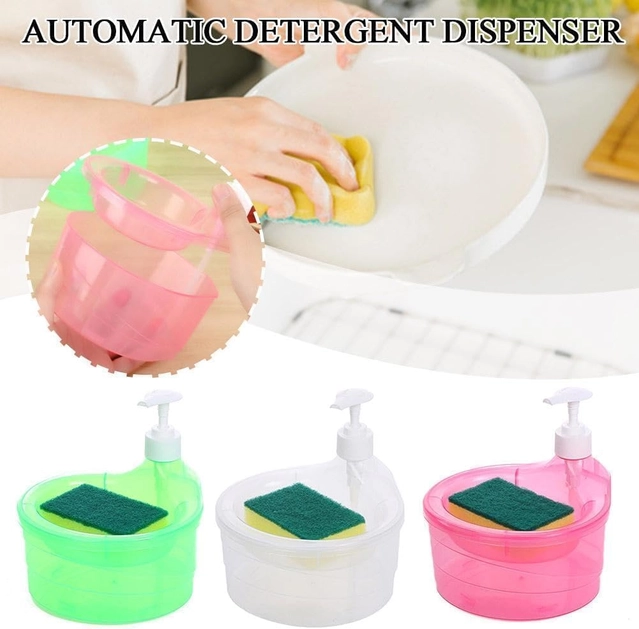 Double Layer Liquid Soap Dispenser (Multicolor)