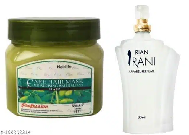 Mexiko Herbs Olive Hair Spa with Rian Rani Perfume (Set of 2)