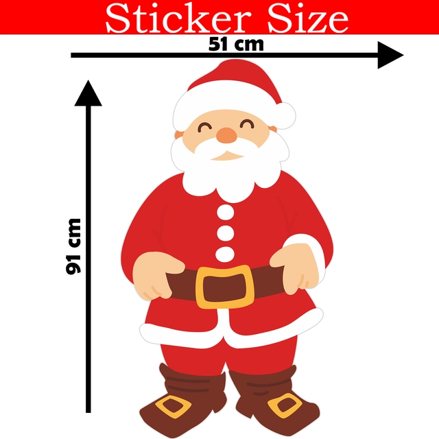 Vinyl Wall Stickers for Christmas (Multicolor)