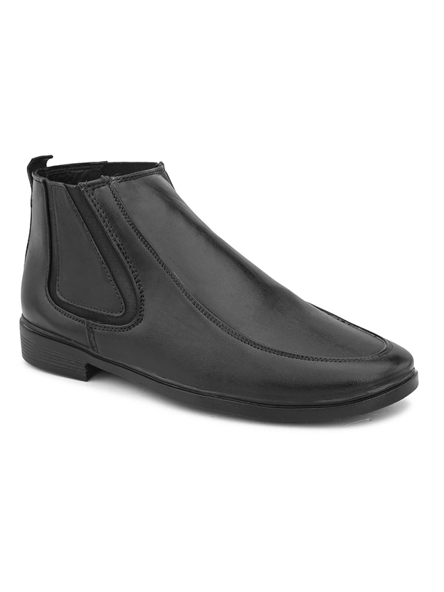 Boots for Men (Black, 6)