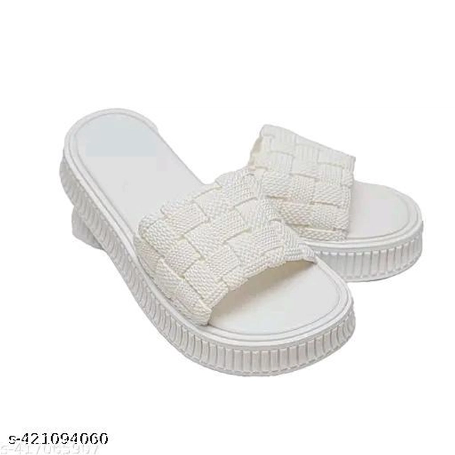 Sliders for Women (White, 3)