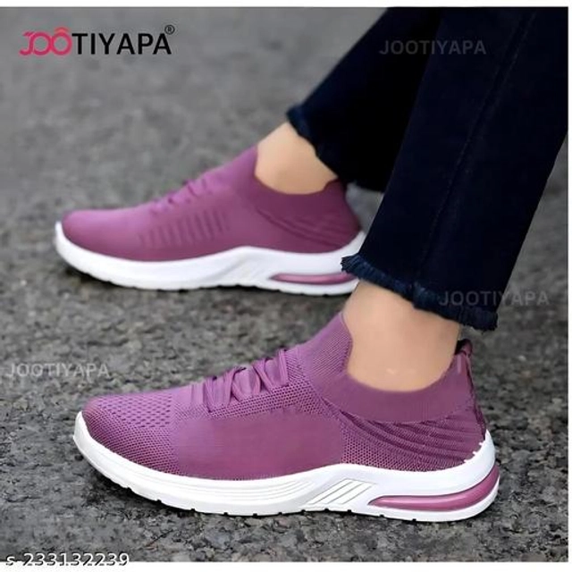 Casual Shoes for Women (Purple, 4)