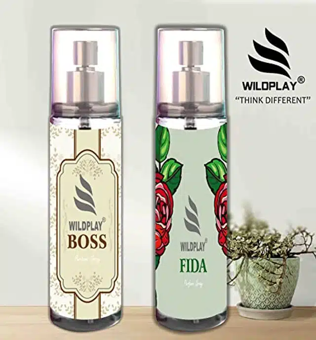 Boss & Fida Perfume for Men & Women (50 ml, Set of 2)