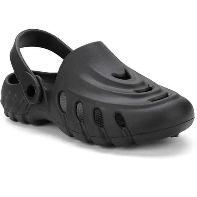 Clogs for Men (Black, 6)