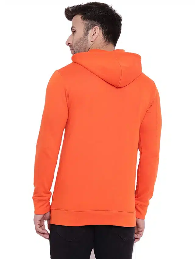 Full Sleeves Hoodie for Men (Orange, M)