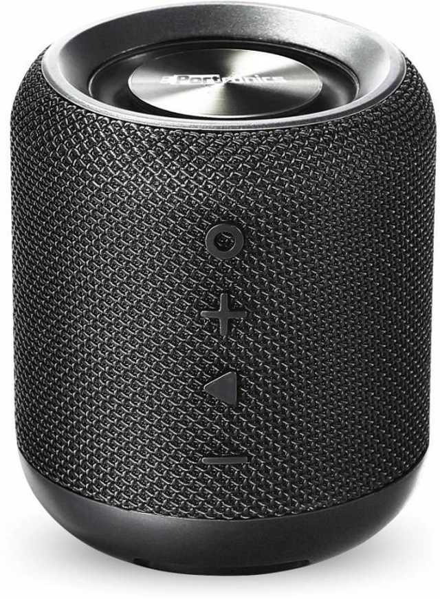 PORTRONICS Sounddrum 1 10W Tws Portable Speaker, Inbuilt-Fm & Type C Charging 10 W Bluetooth Speaker (Green, Mono Channel, Pack of 1)