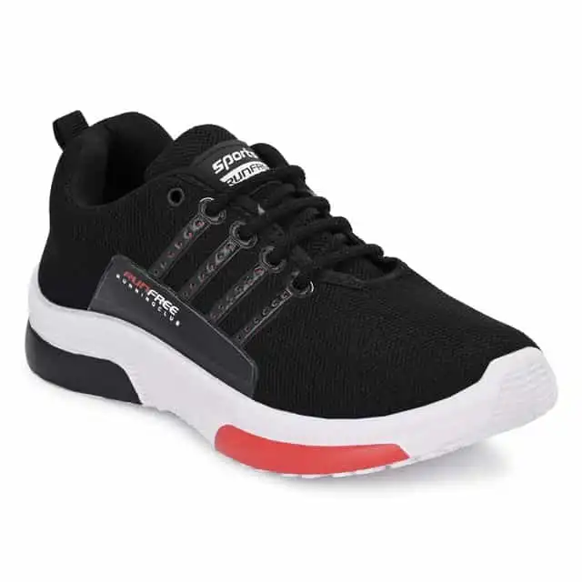 Birde Trendy Sports Shoes For Men (Black, 6) (BRD-567)