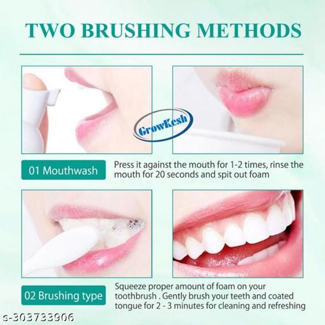 Growkesh Teeth Whitening Foam (60 ml)