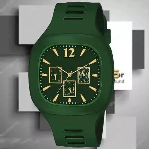 Analog Watch for Men & Women (Green)