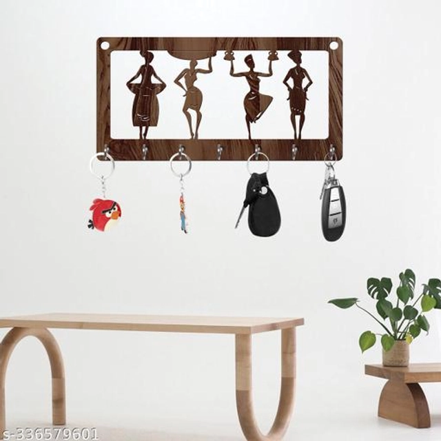 Wooden Key Holder (Brown)