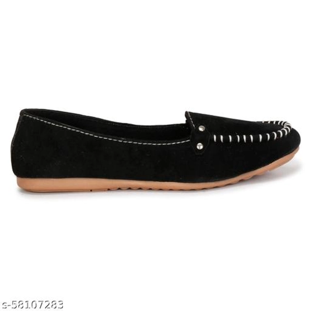 Loafers for Women (Black, 3)