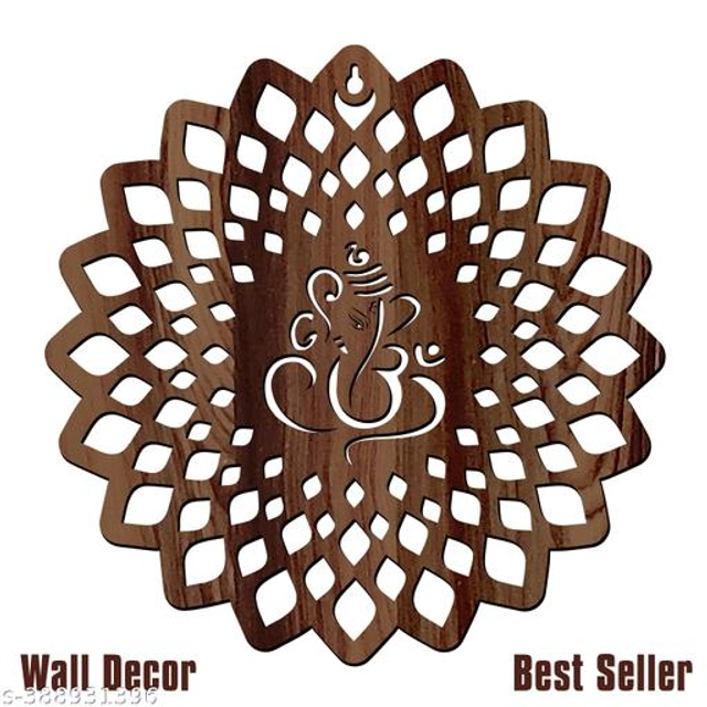 Wooden Wall Decor Hanging (Brown)