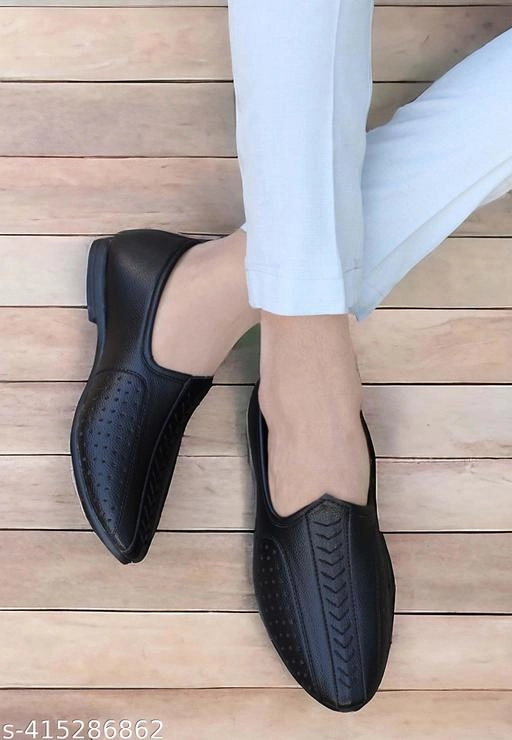 Loafers for Men (Black, 6)